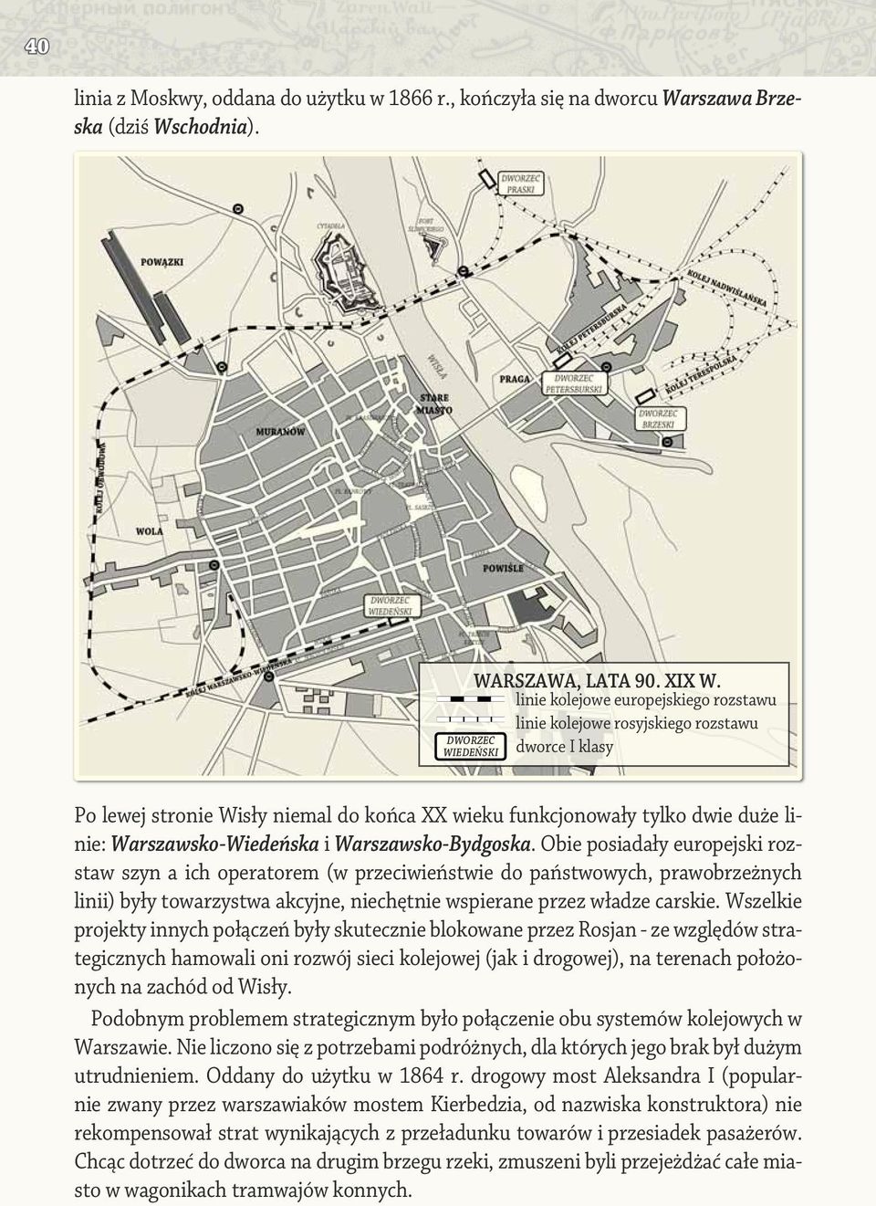 Warszawsko-Wiedeńska i Warszawsko-Bydgoska.
