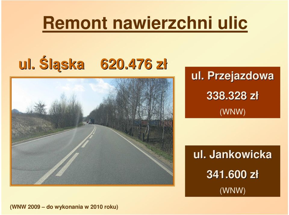 Przejazdowa 338.328 złz (WNW) ul.