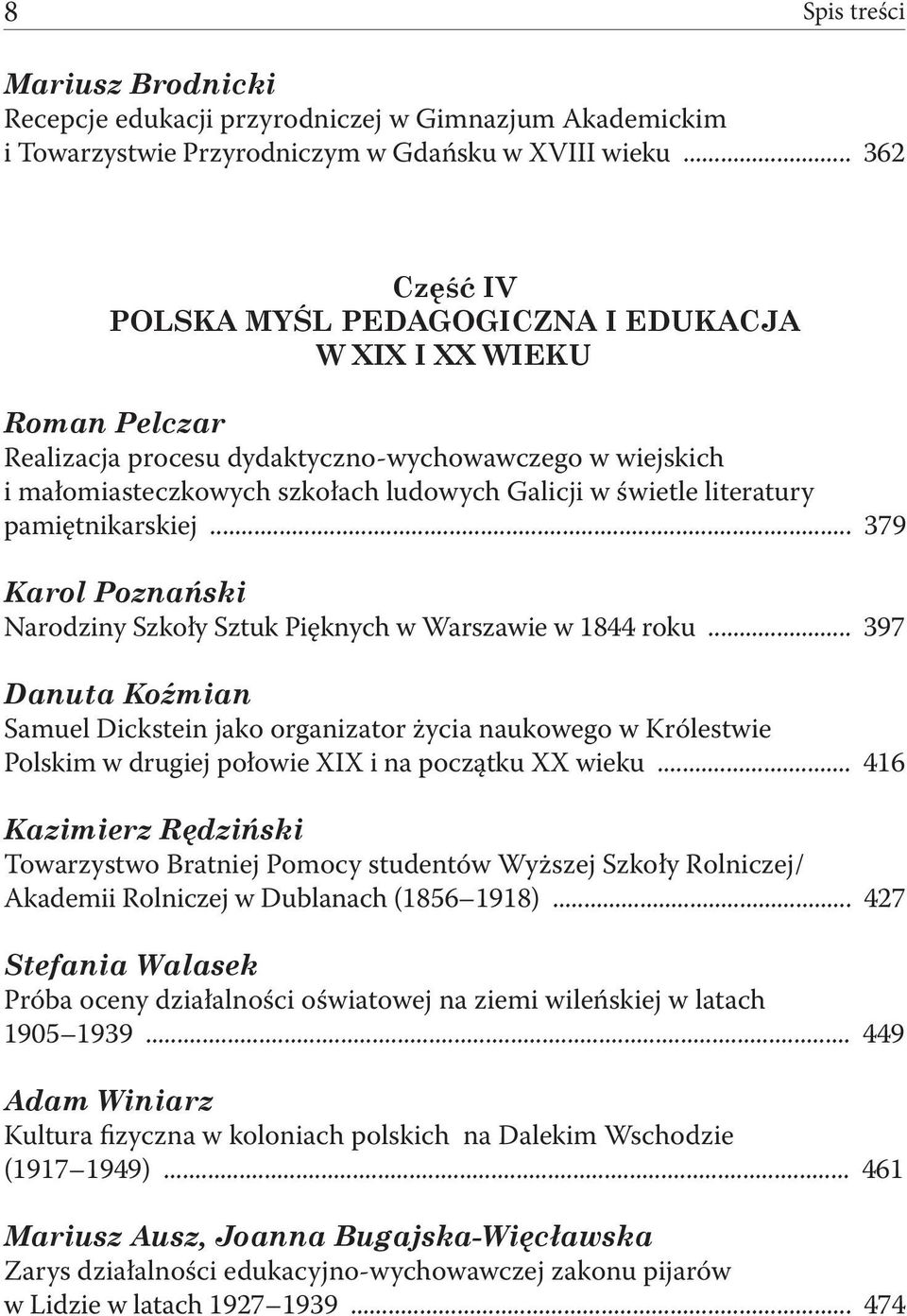 literatury pamiętnikarskiej... 379 Karol Poznański Narodziny Szkoły Sztuk Pięknych w Warszawie w 1844 roku.