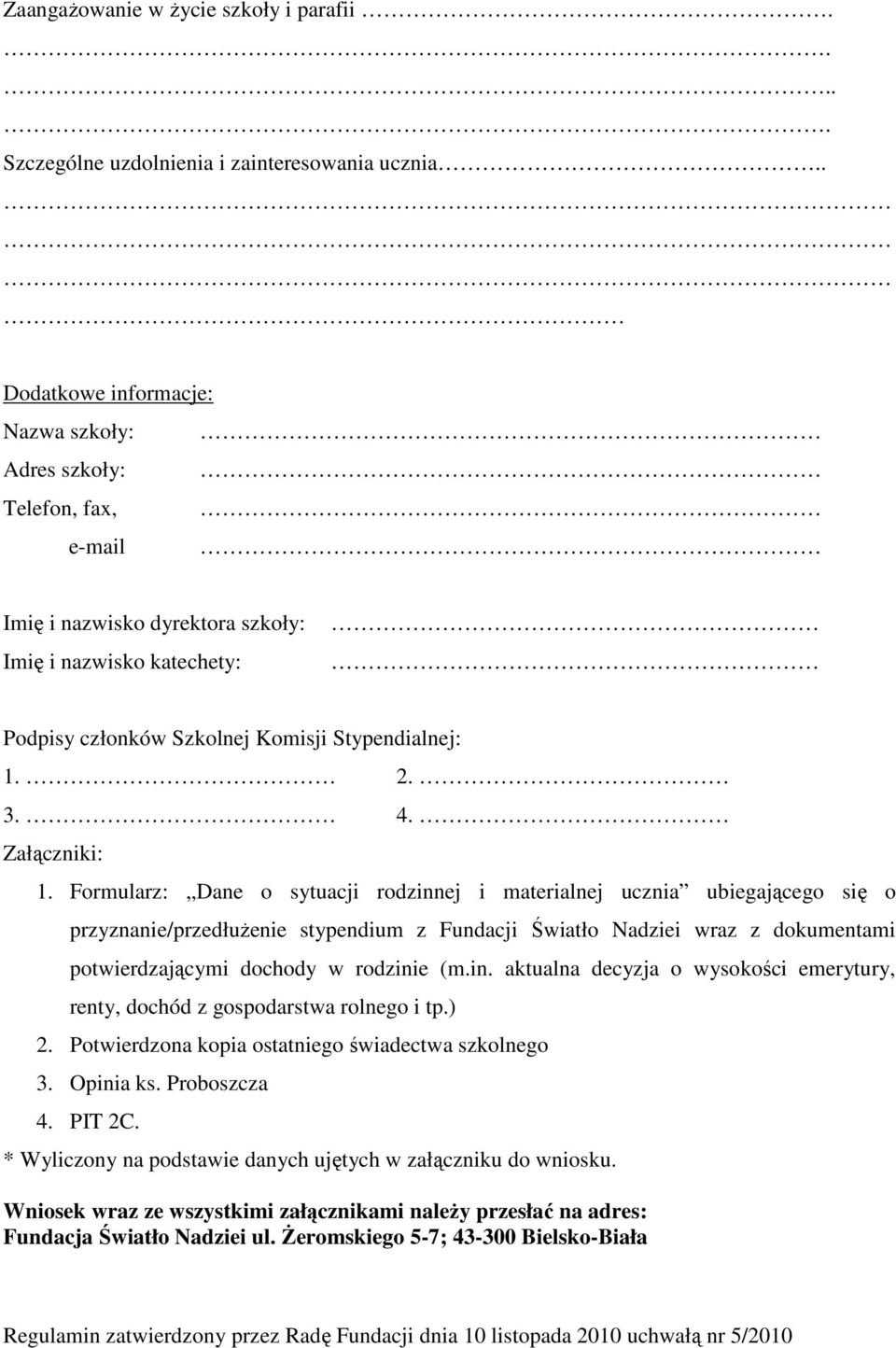 Załączniki: 1.