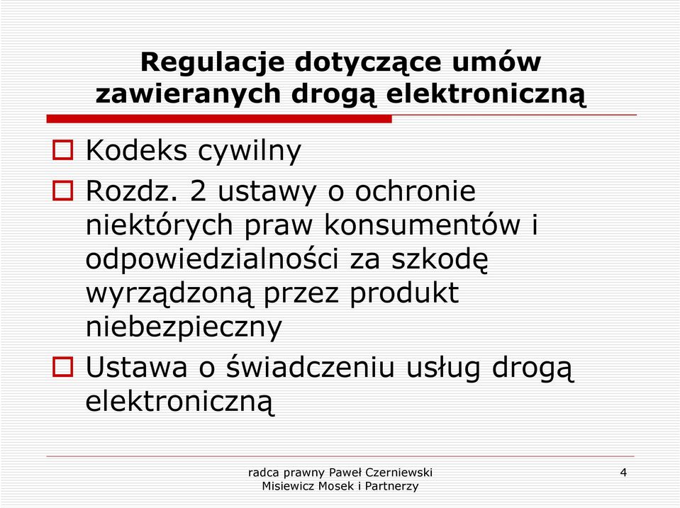 2 ustawy o ochronie niektórych praw konsumentów i