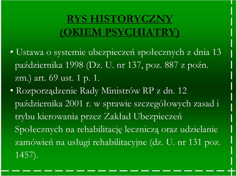 12 października 2001 r.