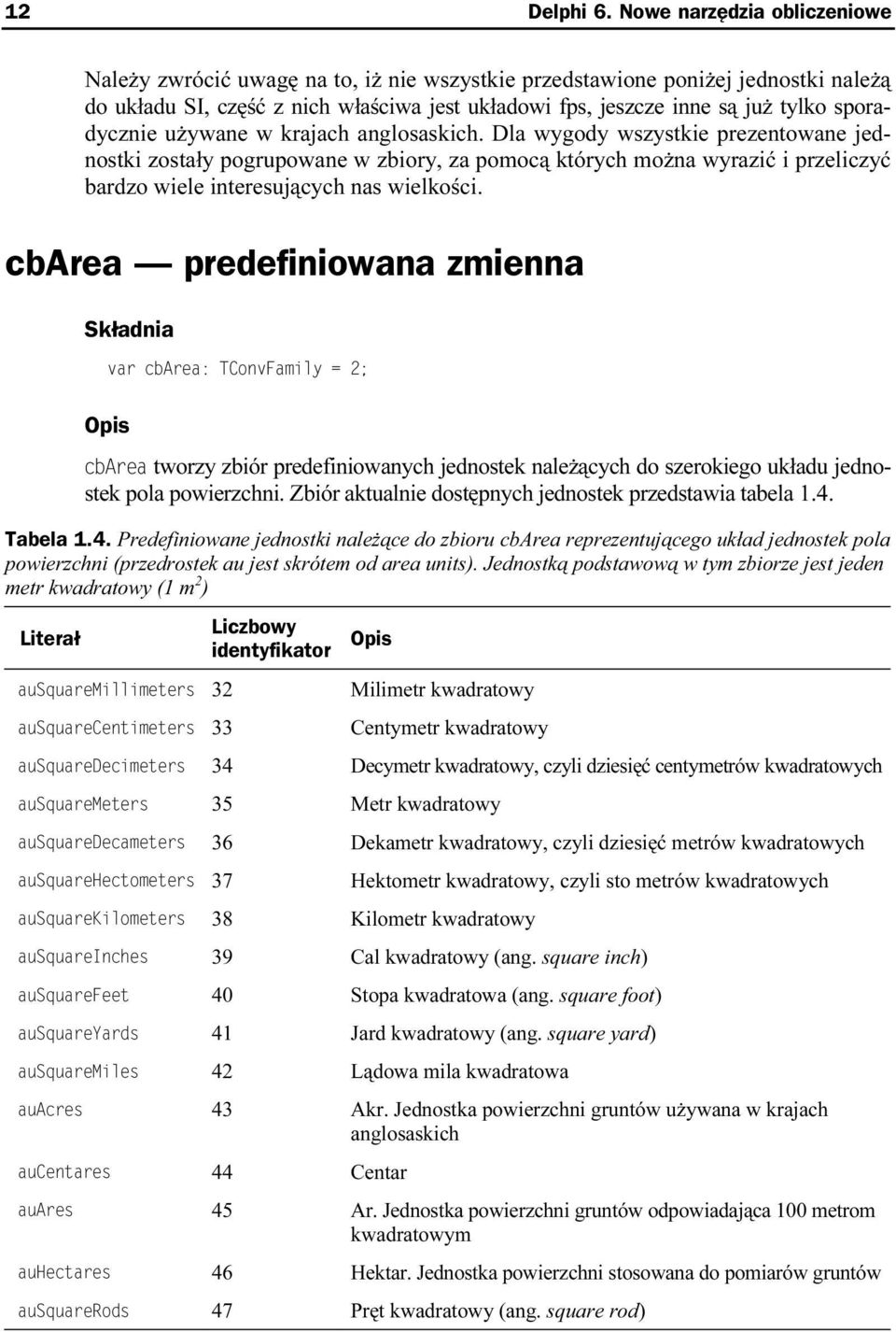 sporadycznie używane w krajach anglosaskich.