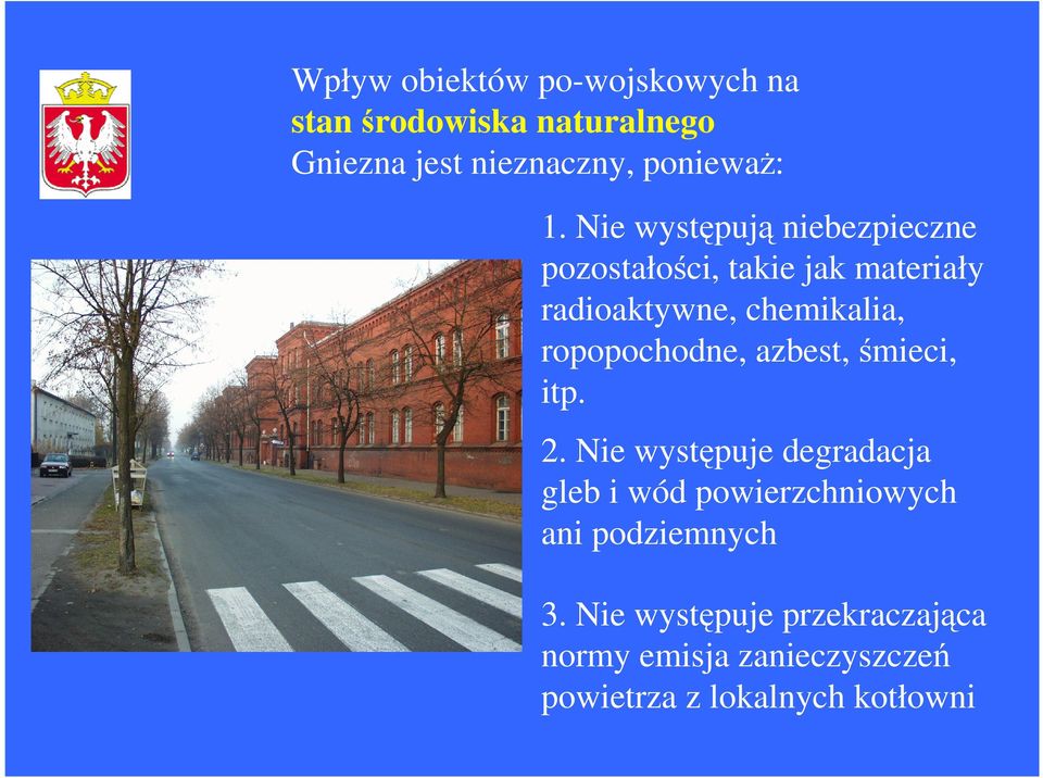 ropopochodne, azbest, mieci, itp. 2.