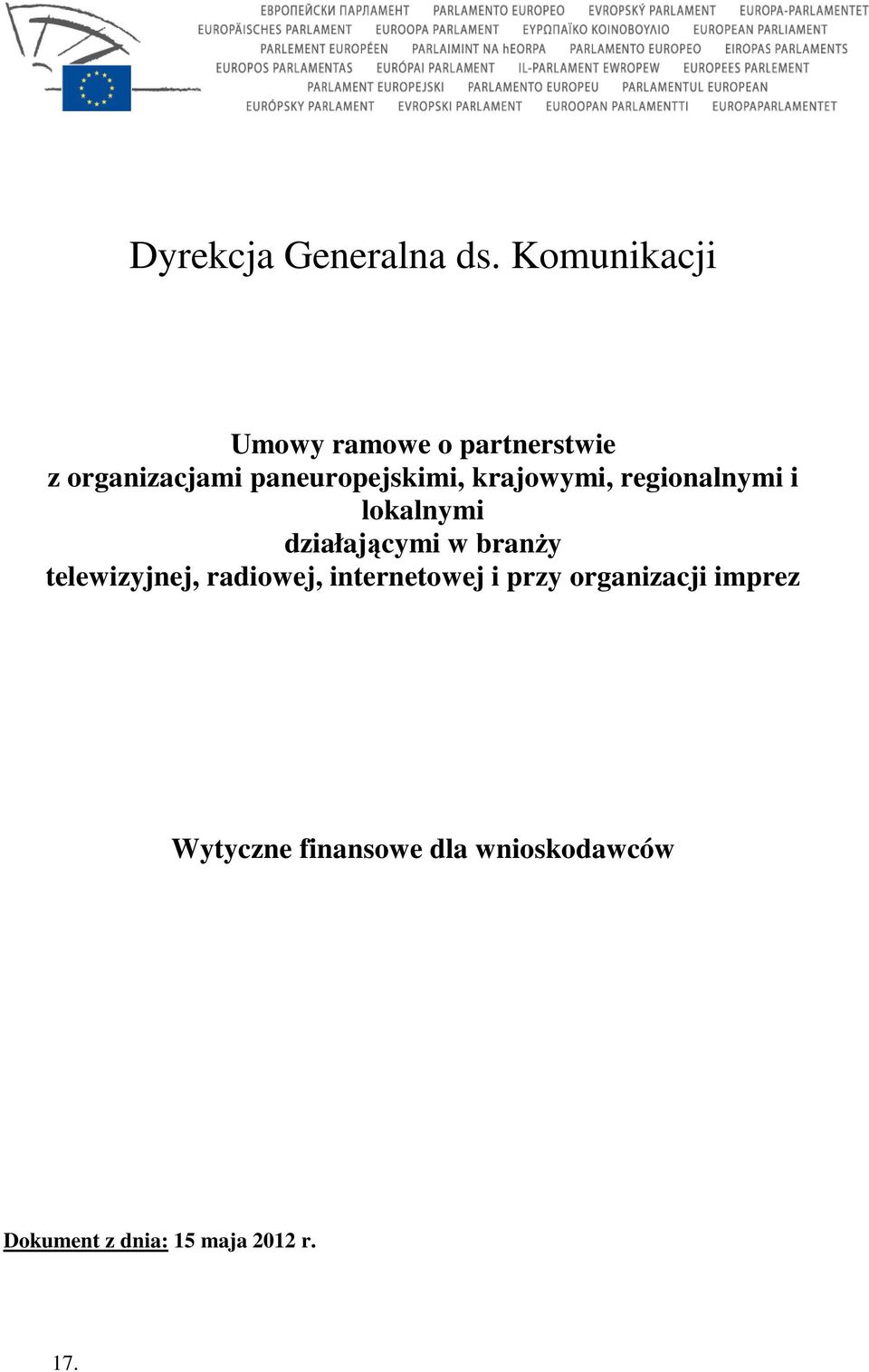 regionalnymi i lokalnymi działającymi w branŝy telewizyjnej, radiowej, internetowej