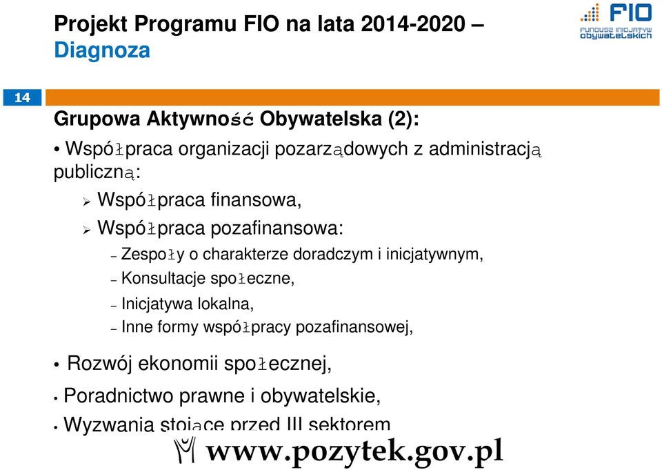 Zespoły o charakterze doradczym i inicjatywnym, Konsultacje społeczne, Inicjatywa lokalna, Inne formy