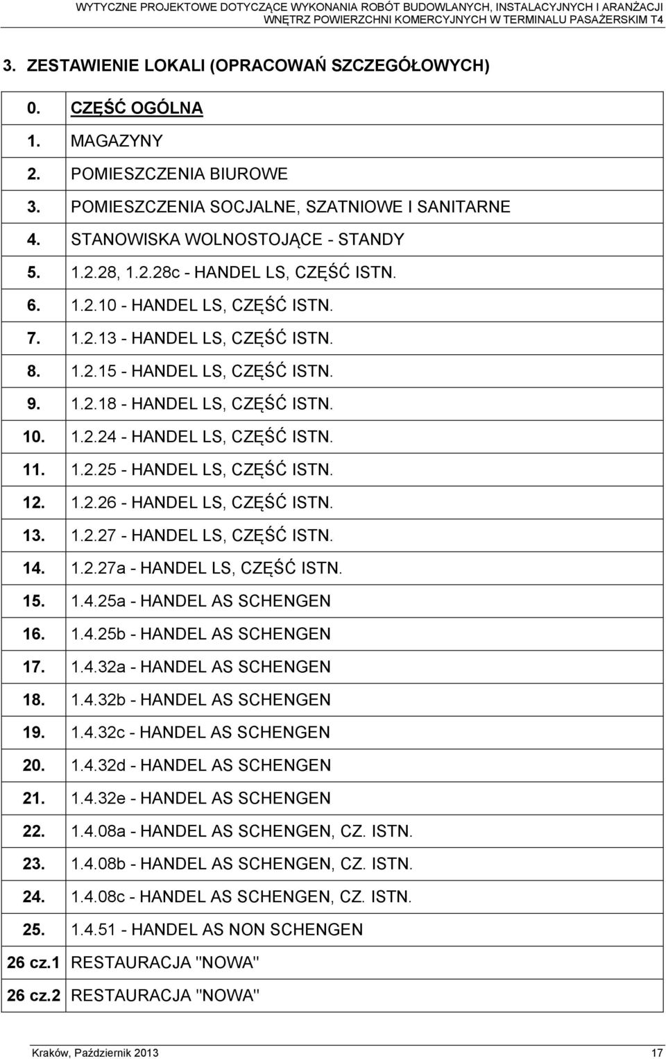11. 1.2.25 - HANDEL LS, CZĘŚĆ ISTN. 12. 1.2.26 - HANDEL LS, CZĘŚĆ ISTN. 13. 1.2.27 - HANDEL LS, CZĘŚĆ ISTN. 14. 1.2.27a - HANDEL LS, CZĘŚĆ ISTN. 15. 1.4.25a - HANDEL AS SCHENGEN 16. 1.4.25b - HANDEL AS SCHENGEN 17.