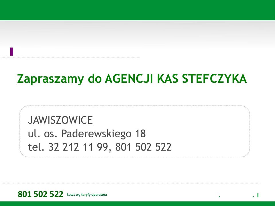 JAWISZOWICE ul. os.