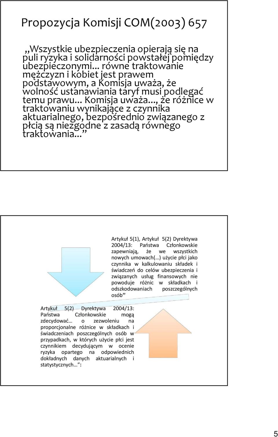 że wolność ustanawiania taryf musi podlegać temu prawu... Komisja uważa.