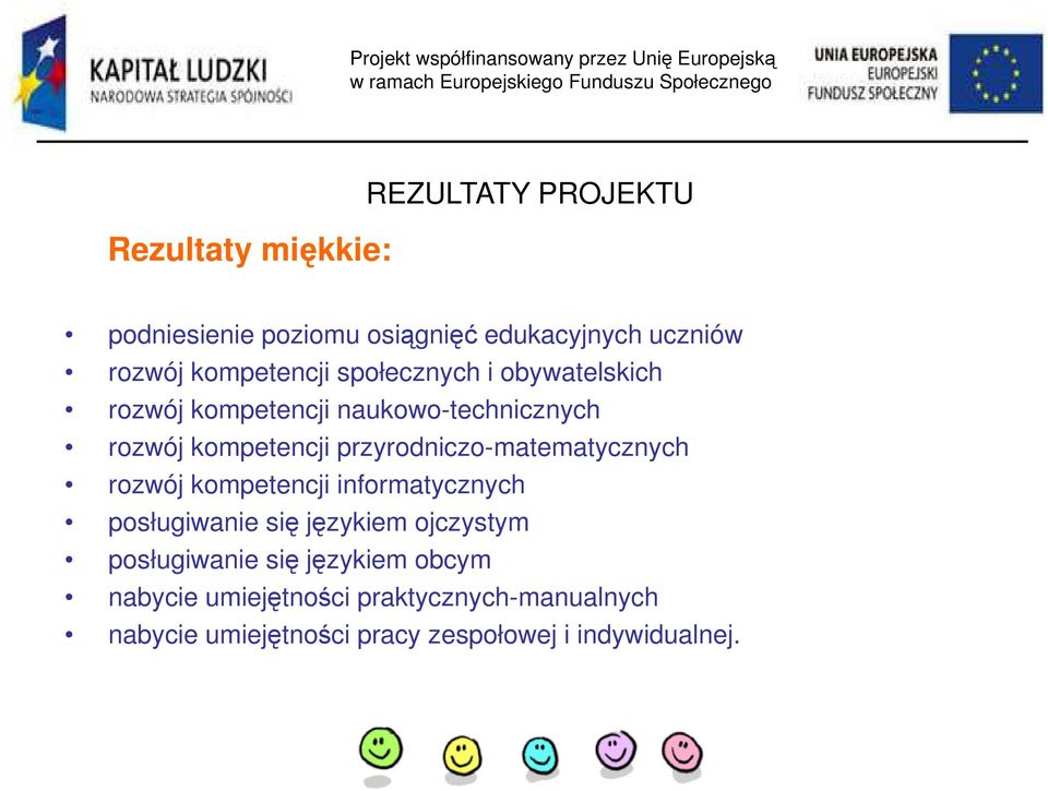 przyrodniczo-matematycznych rozwój kompetencji informatycznych posługiwanie się językiem ojczystym