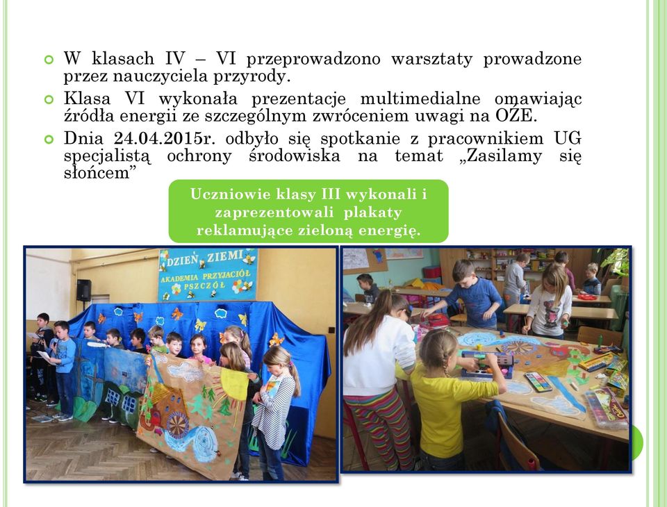 uwagi na OŹE. Dnia 24.04.2015r.
