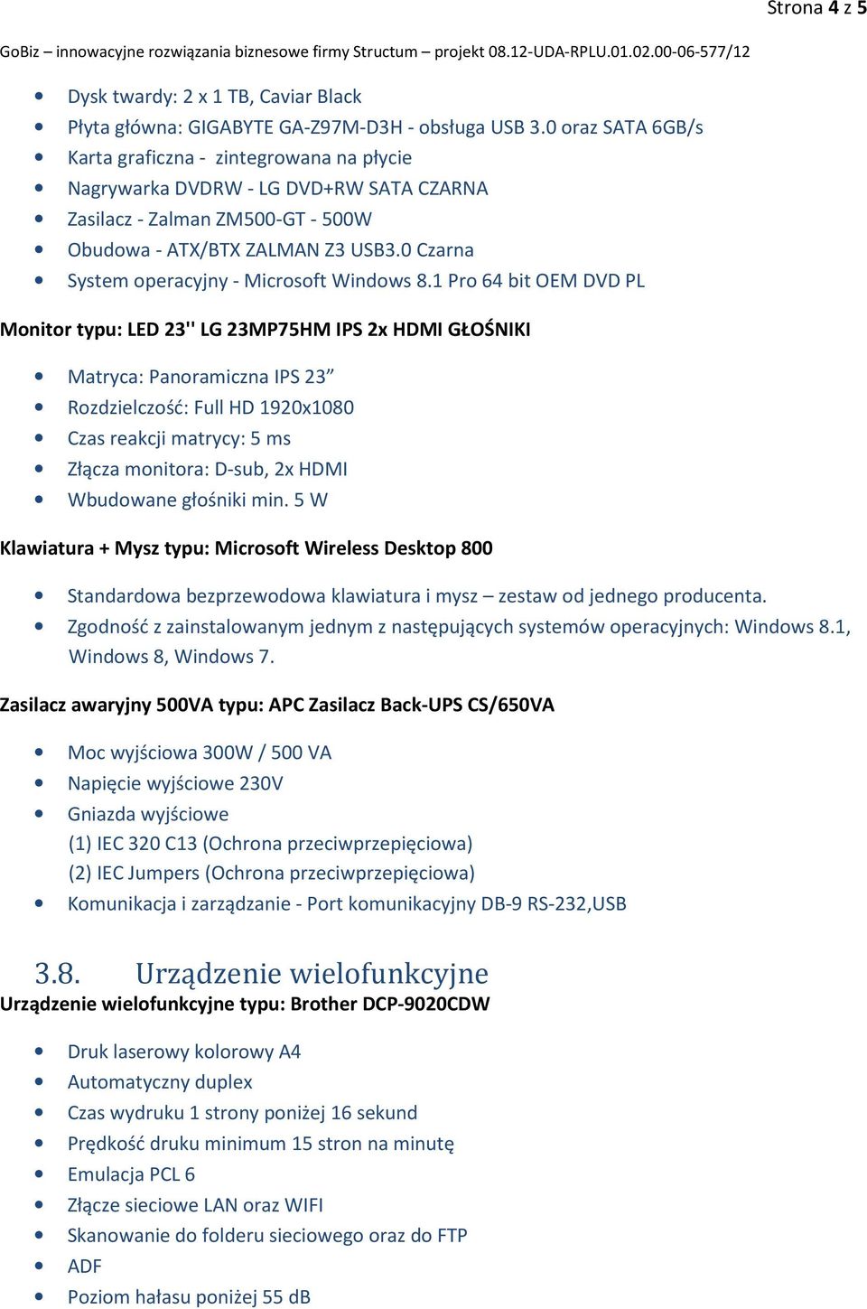 0 Czarna System operacyjny - Microsoft Windows 8.