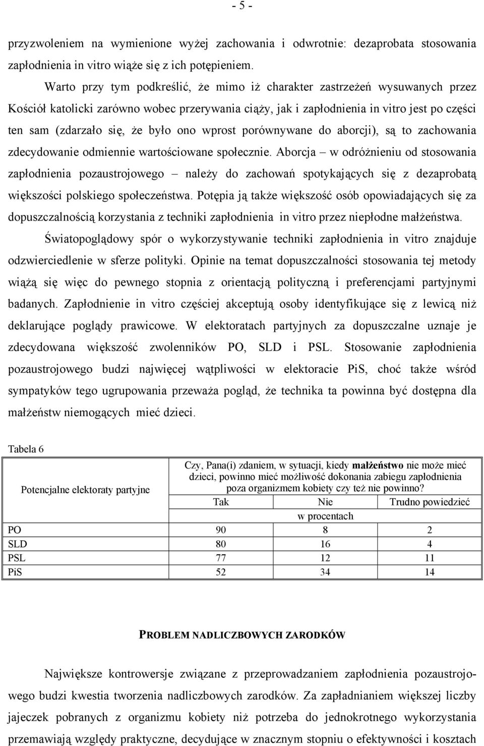 było ono wprost porównywane do aborcji), są to zachowania zdecydowanie odmiennie wartościowane społecznie.