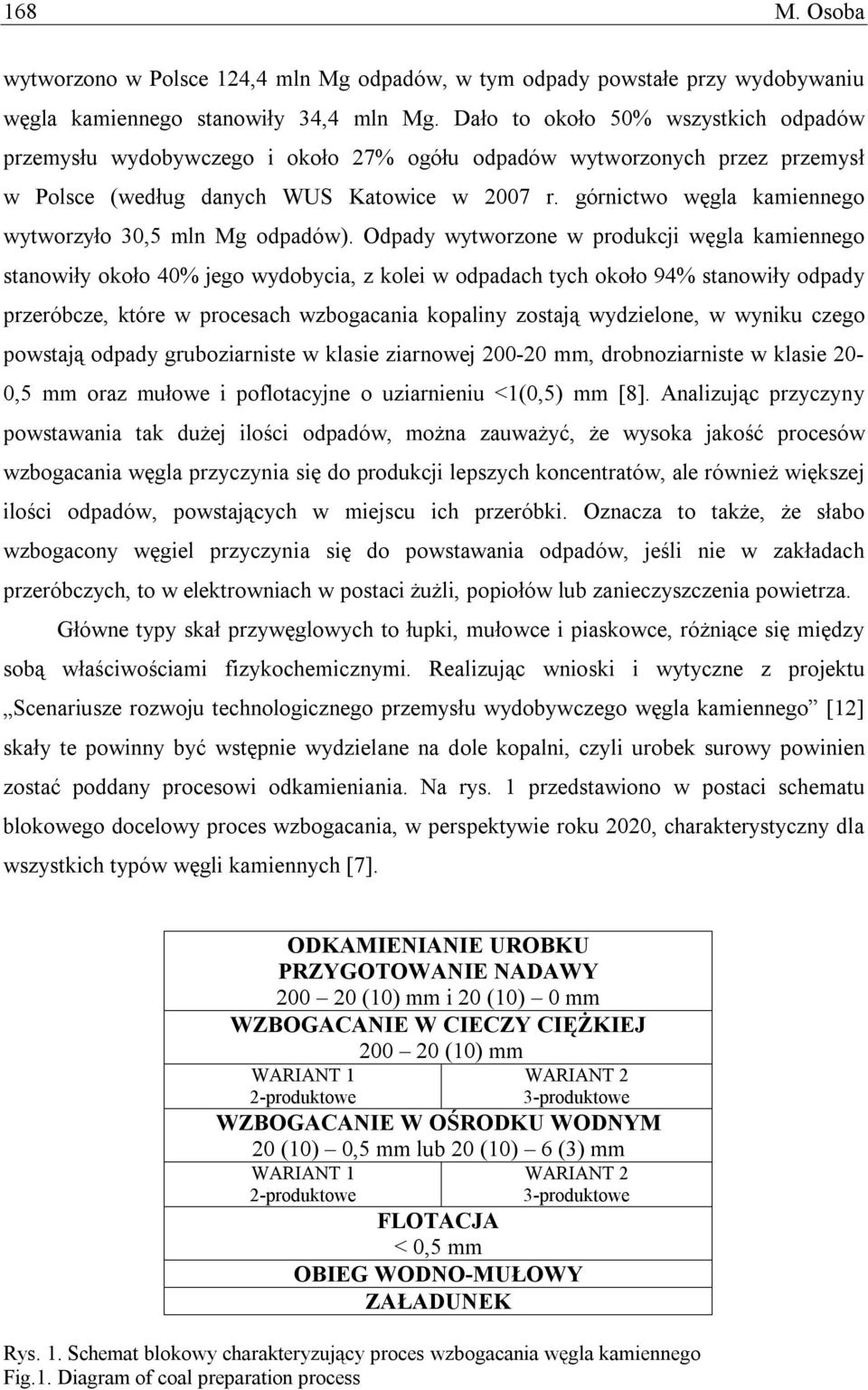 górnictwo węgla kamiennego wytworzyło 30,5 mln Mg odpadów).