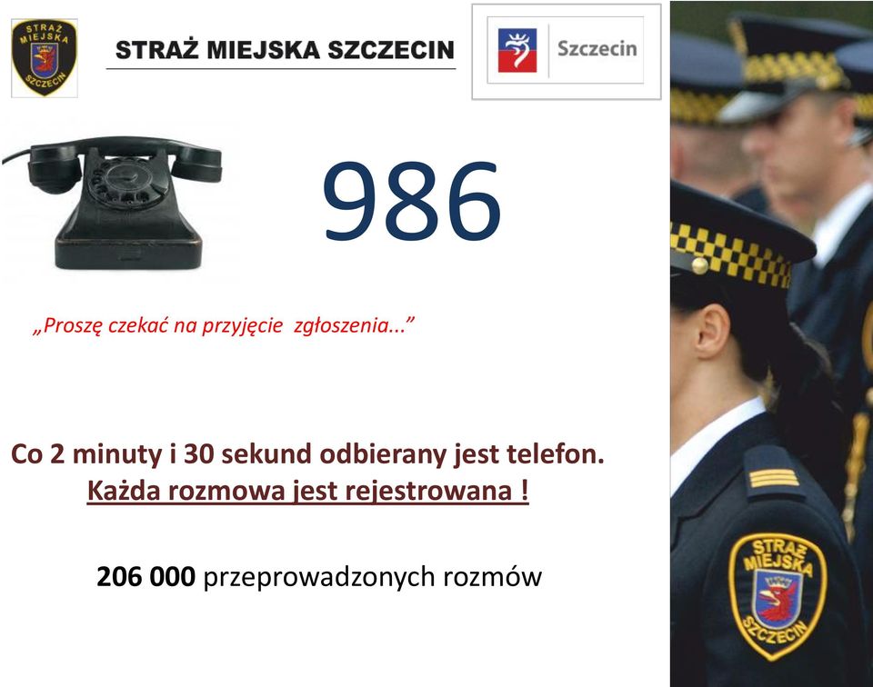 .. Co 2 minuty i 30 sekund odbierany