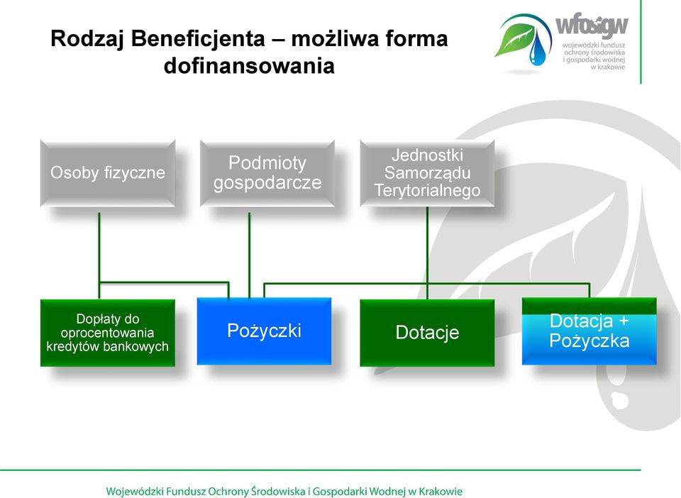 Samorządu Terytorialnego Dopłaty do