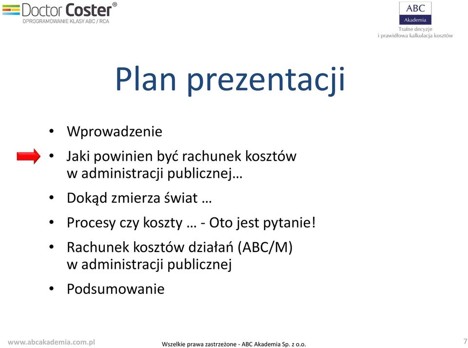 świat Procesy czy koszty -Oto jest pytanie!