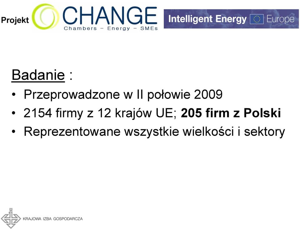 krajów UE; 205 firm z Polski