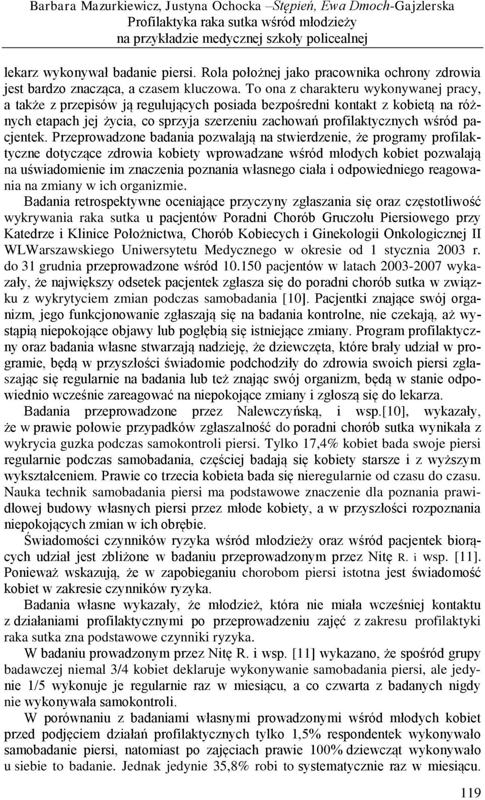 pacjentek.