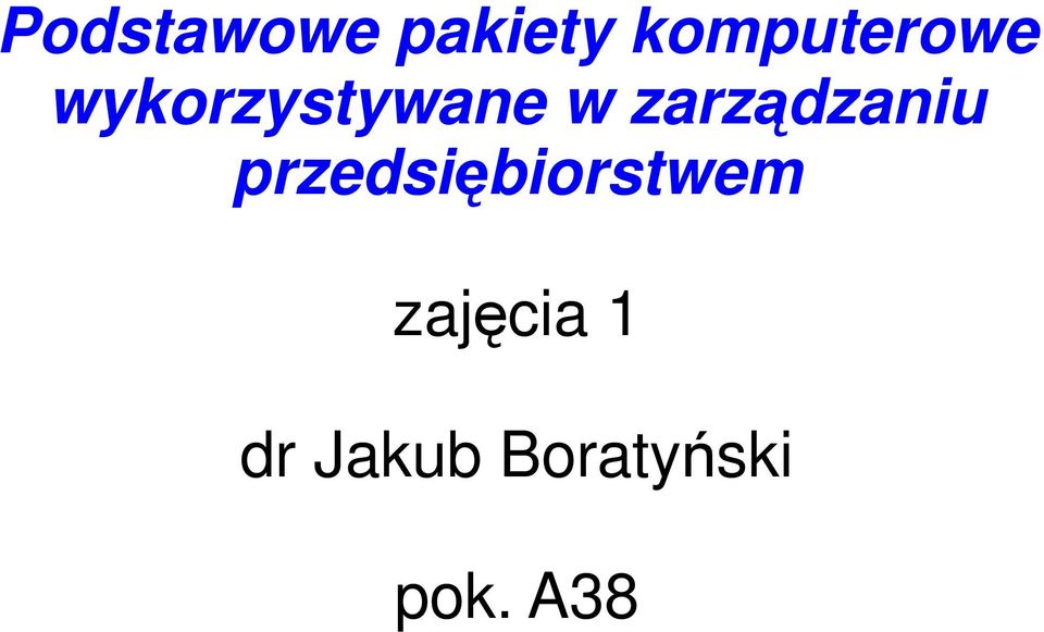 zarządzaniu