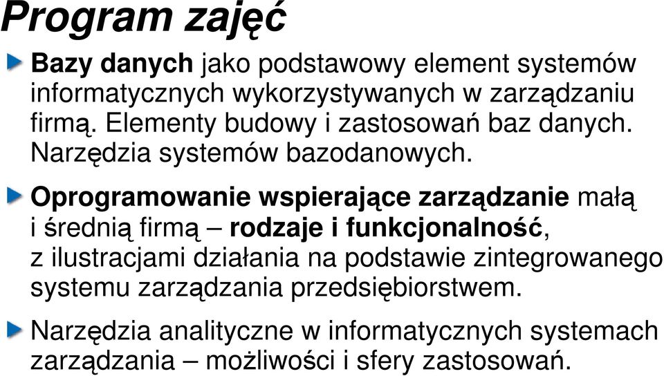 Oprogramowanie wspierające zarządzanie małą i średnią firmą rodzaje i funkcjonalność, z ilustracjami działania na