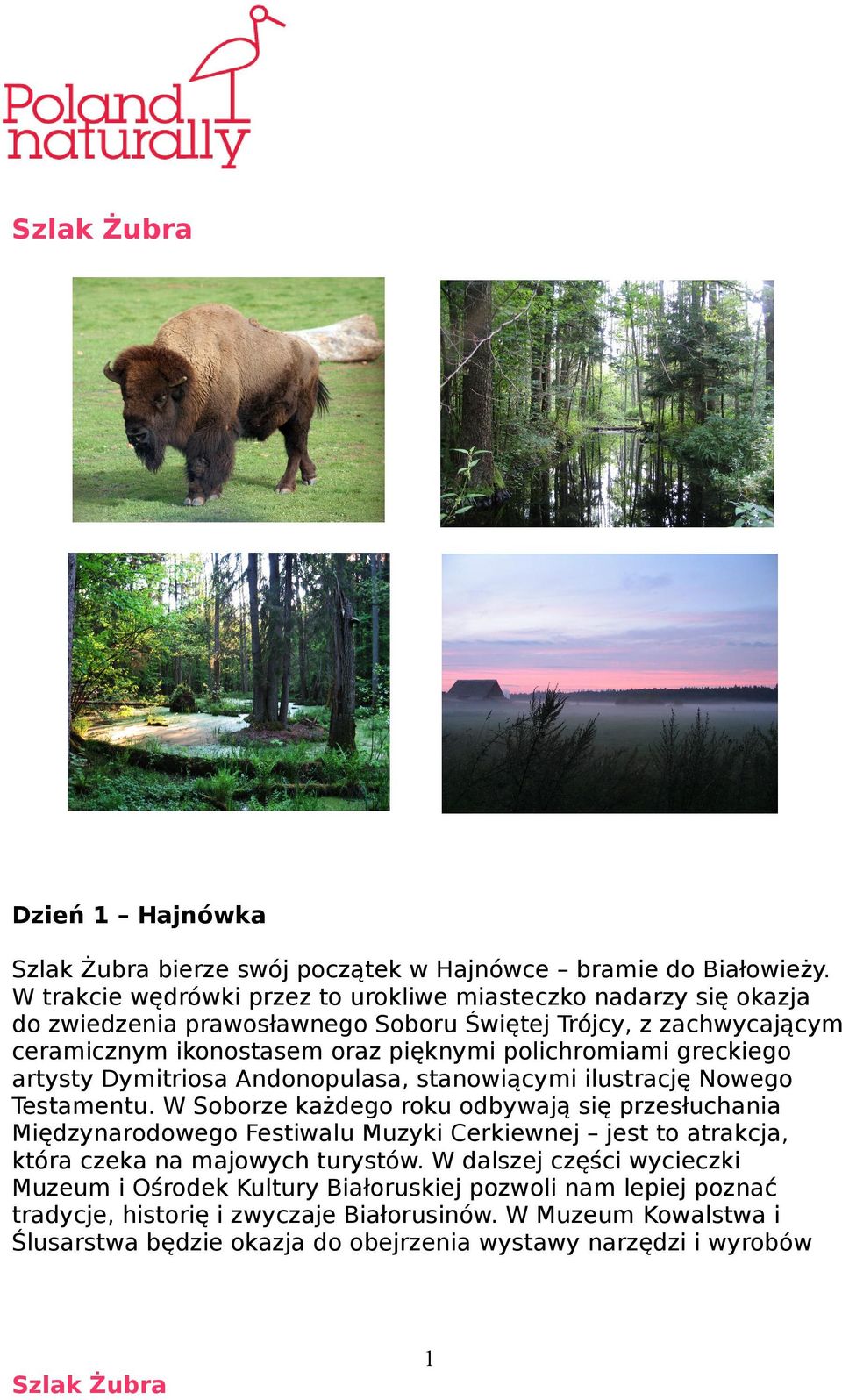 polichromiami greckiego artysty Dymitriosa Andonopulasa, stanowiącymi ilustrację Nowego Testamentu.