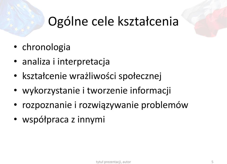 wykorzystanie i tworzenie informacji rozpoznanie i