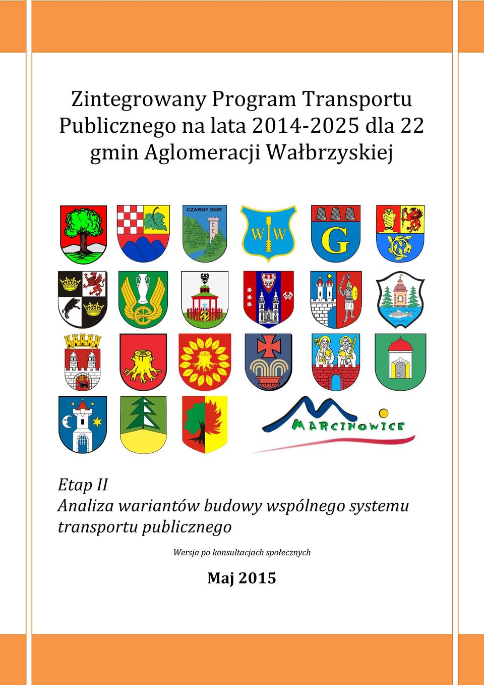 Analiza wariantów budowy wspólnego systemu transportu