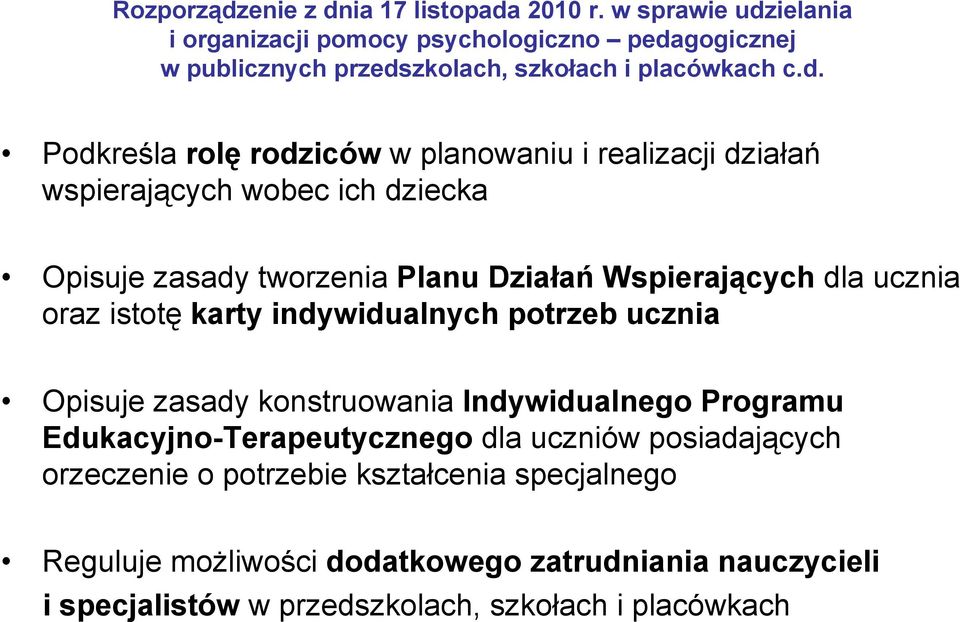 ielania i organizacji pomocy psychologiczno peda