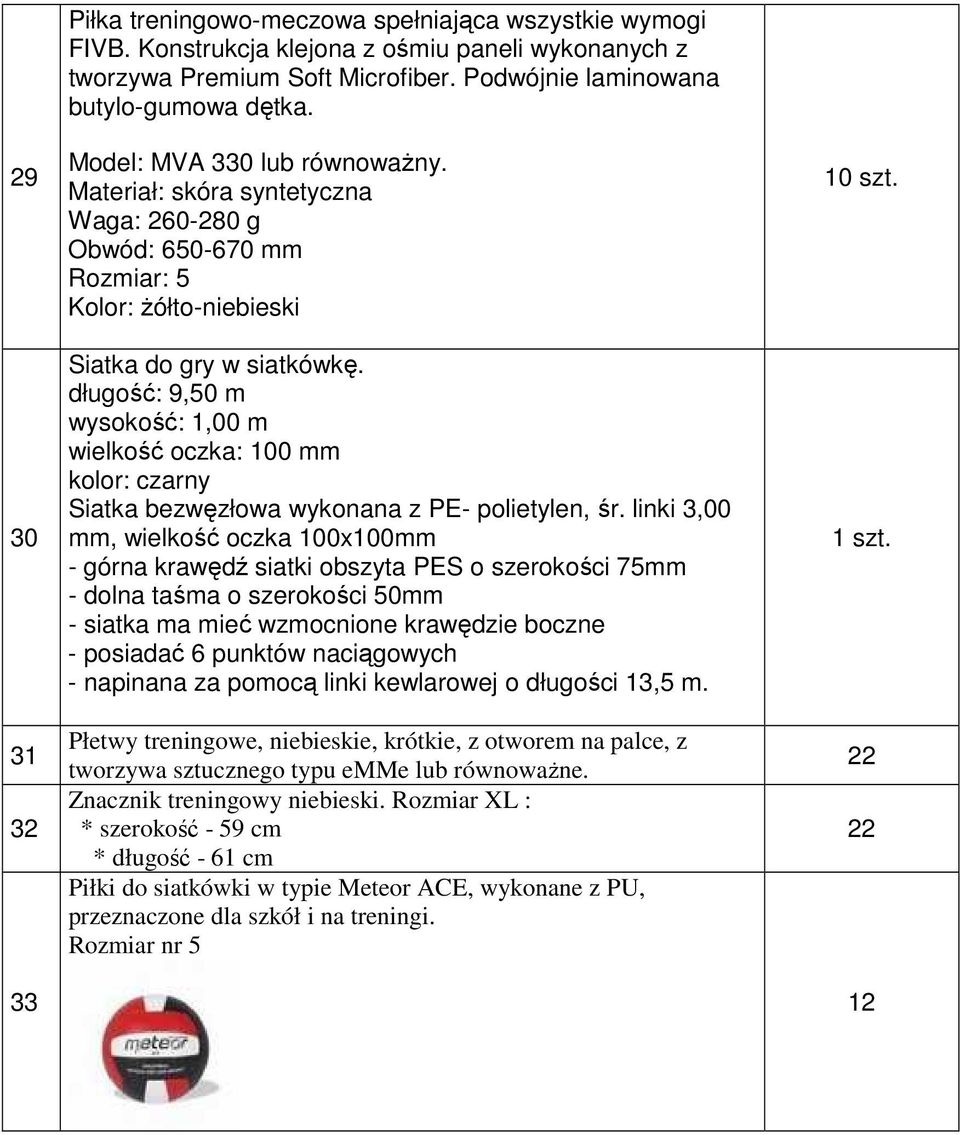 długość: 9,50 m wysokość: 1,00 m wielkość oczka: 100 mm kolor: czarny Siatka bezwęzłowa wykonana z PE- polietylen, śr.