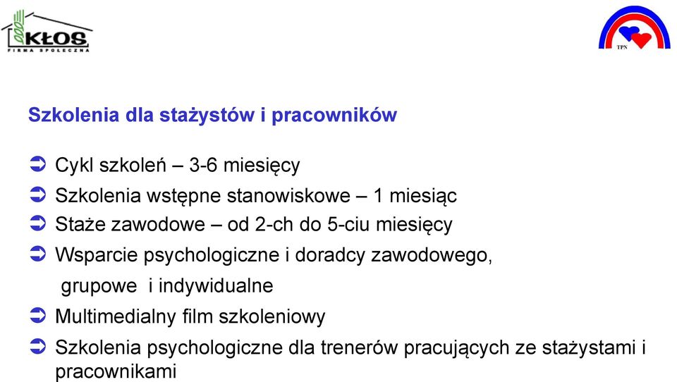 psychologiczne i doradcy zawodowego, grupowe i indywidualne Multimedialny film