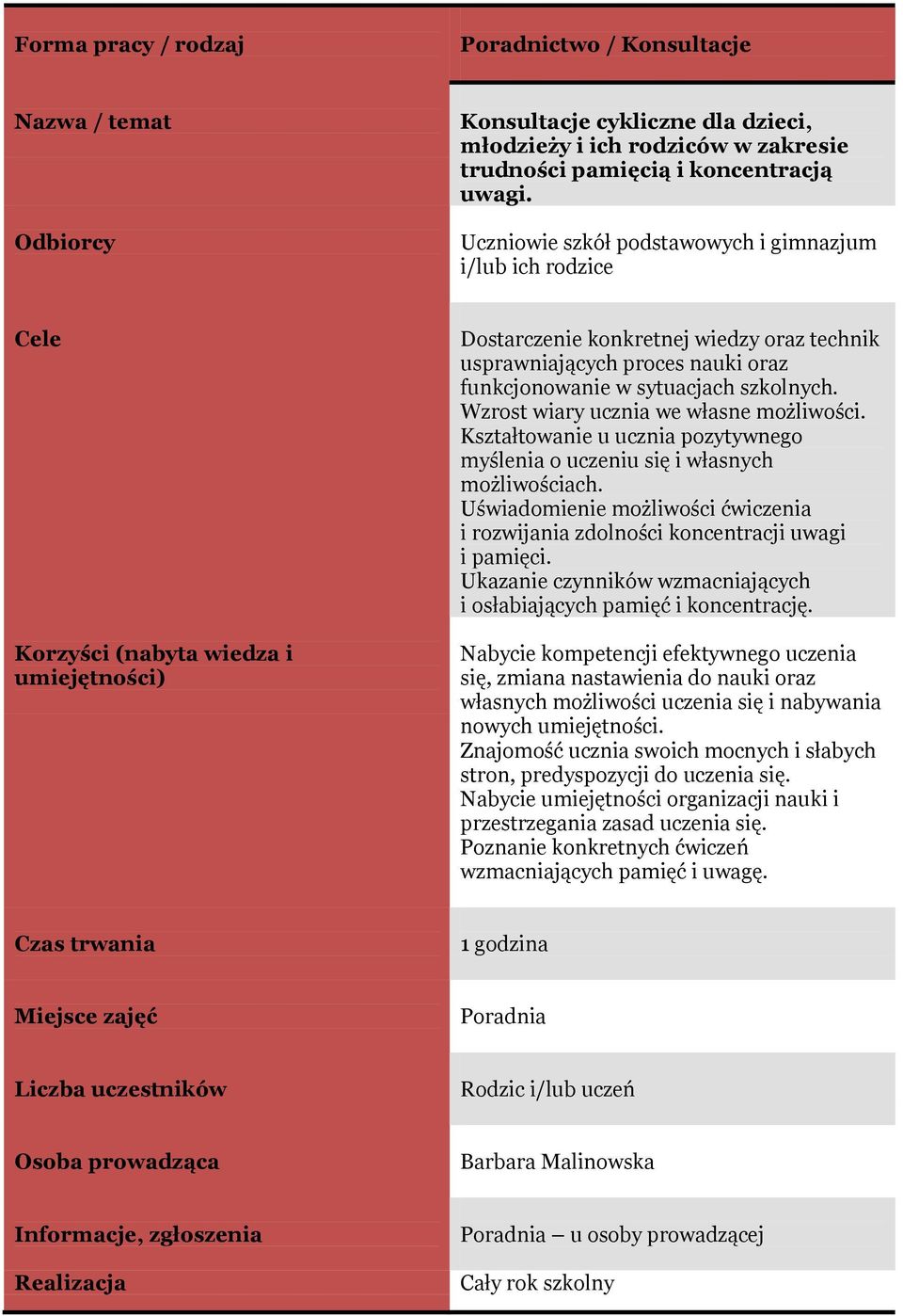 Wzrost wiary ucznia we własne możliwości. Kształtowanie u ucznia pozytywnego myślenia o uczeniu się i własnych możliwościach.