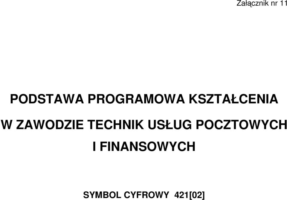 ZAWODZIE TECHNIK USŁUG