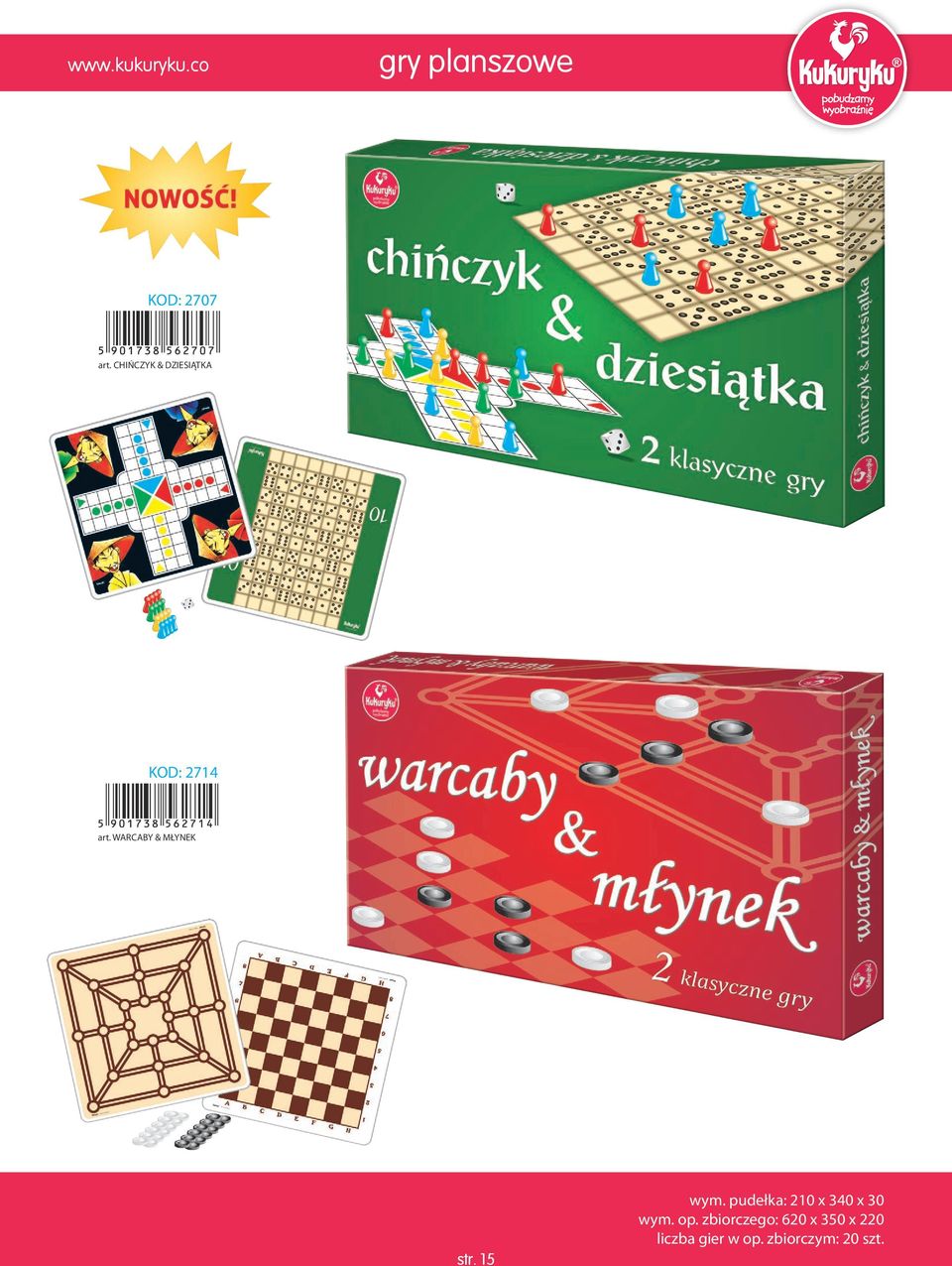 WARCABY & MŁYNEK str. 15 wym.