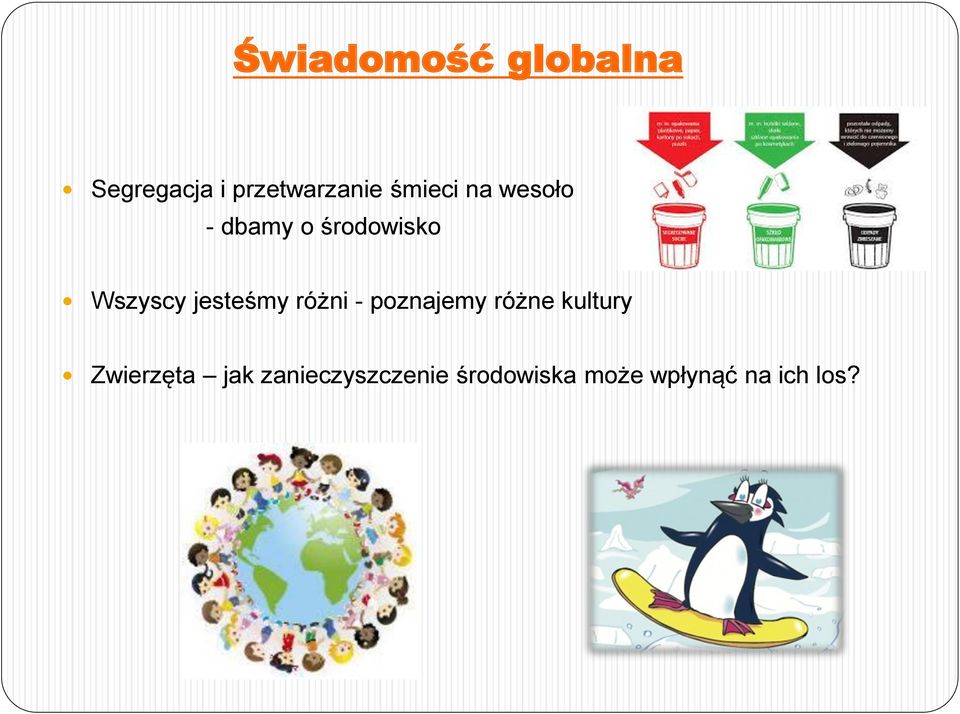 jesteśmy różni - poznajemy różne kultury