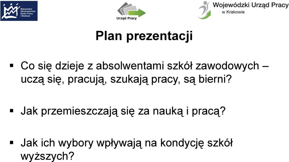 pracy, są bierni?