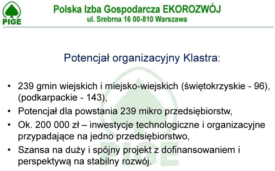 przedsiębiorstw, Ok.