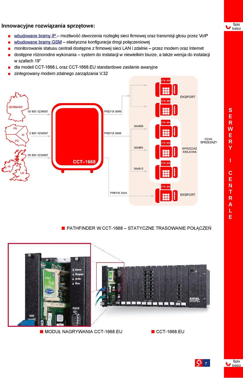 modem oraz nternet dostępne różnorodne wykonania system do instalacji w niewielkim biurze, a także wersja do instalacji w szafach 19 dla