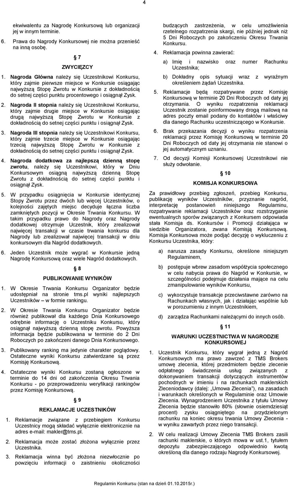 Zysk. 2.