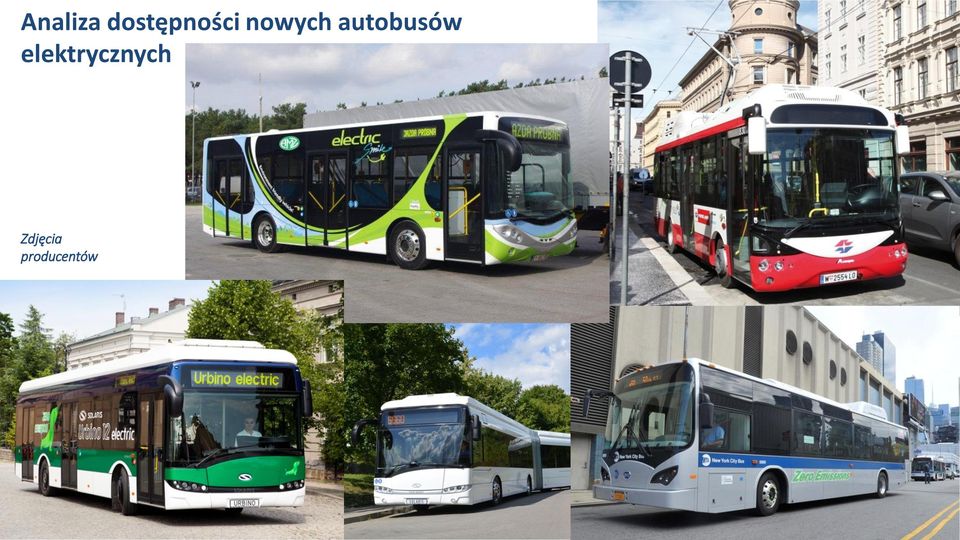 nowych autobusów