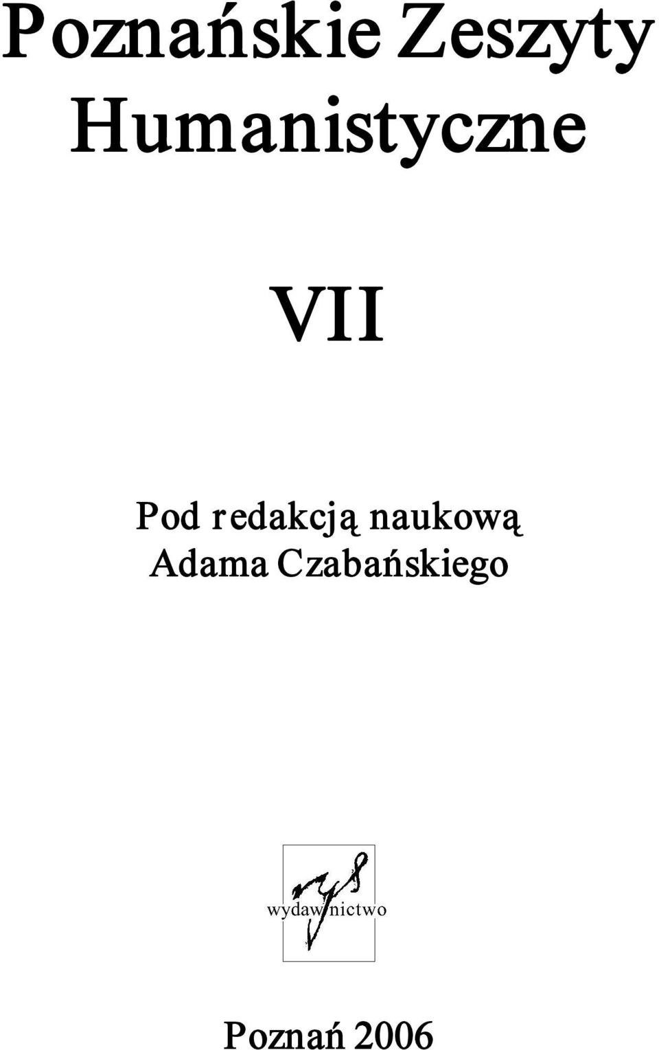 redakcją naukową Adama