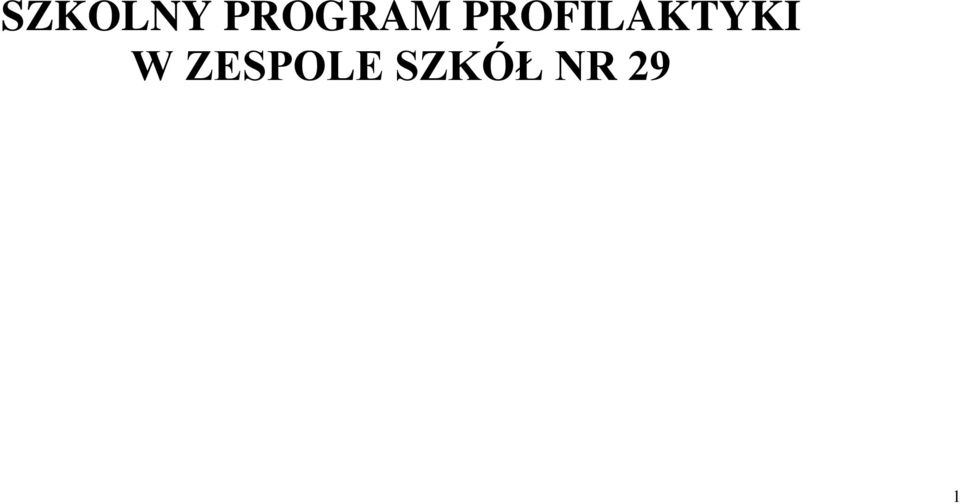 PROFILAKTYKI