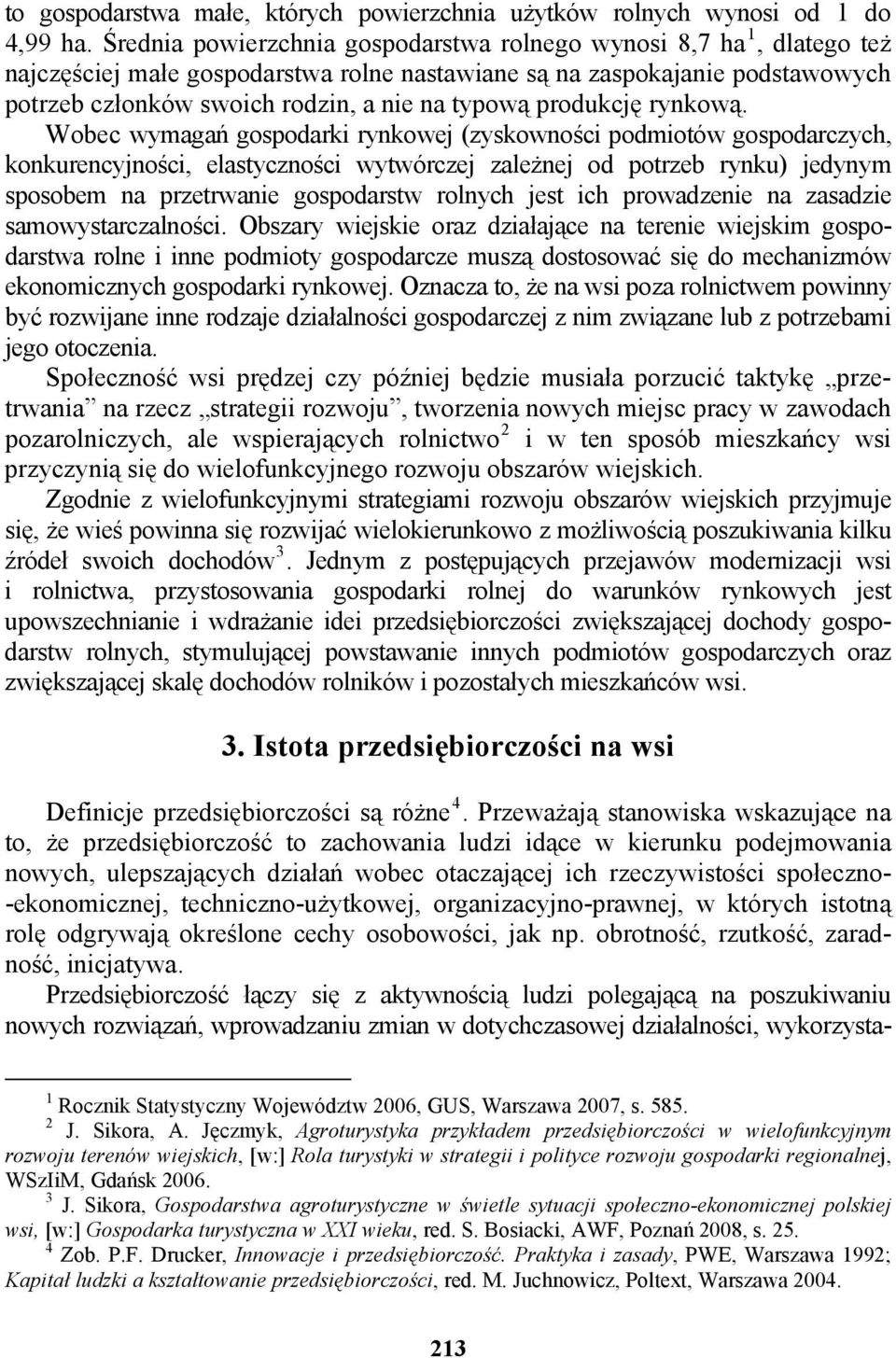 produkcję rynkową.