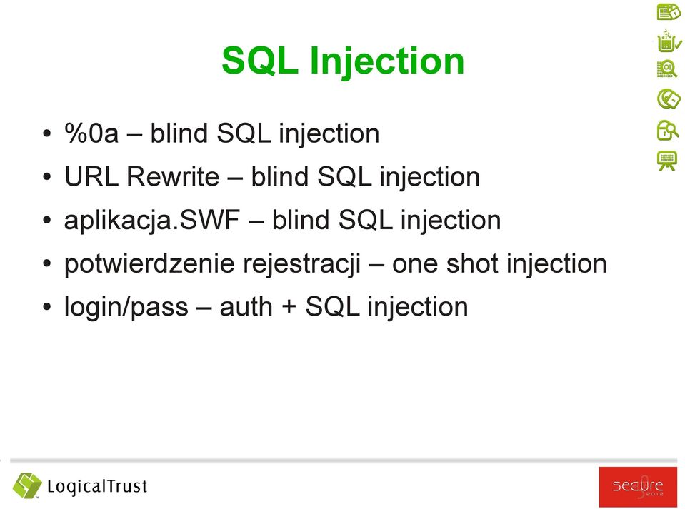 swf blind SQL injection potwierdzenie