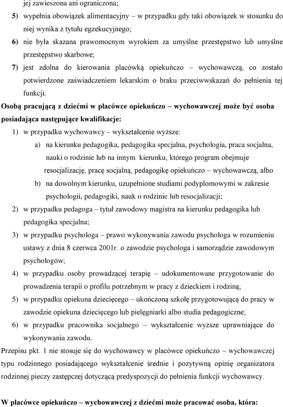 pełnienia tej funkcji.