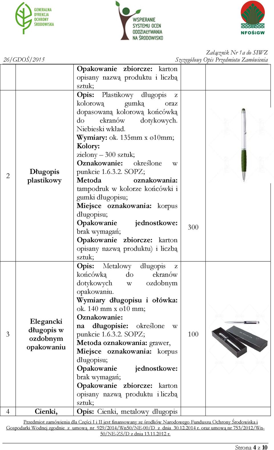 Długopis punkcie 1.6.3.2.