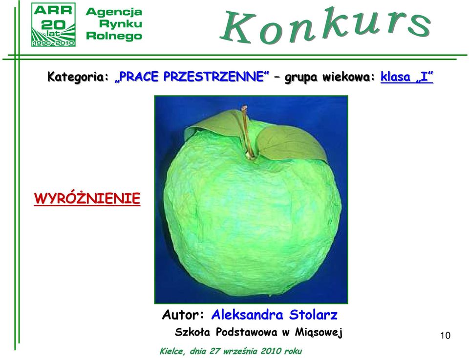 klasa I Autor: Aleksandra