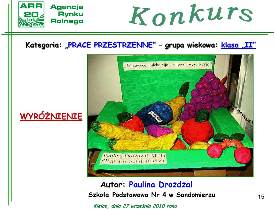 Autor: Paulina DroŜdŜal