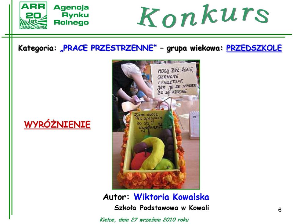 PRZEDSZKOLE Autor: Wiktoria