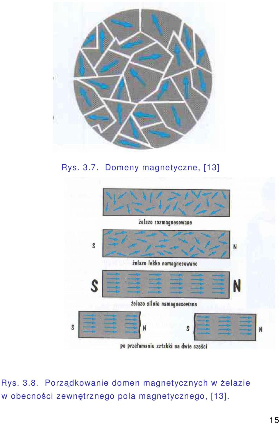 Porzdkowanie domen magnetycznych w
